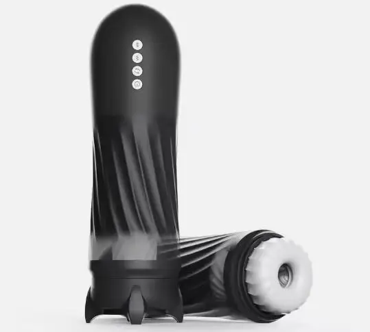 Automatic Male Masturbator cup Adult Sex Toys for Men with 3 Twisting and 5 Thrusting Vibration Modes Hands-Free Heating