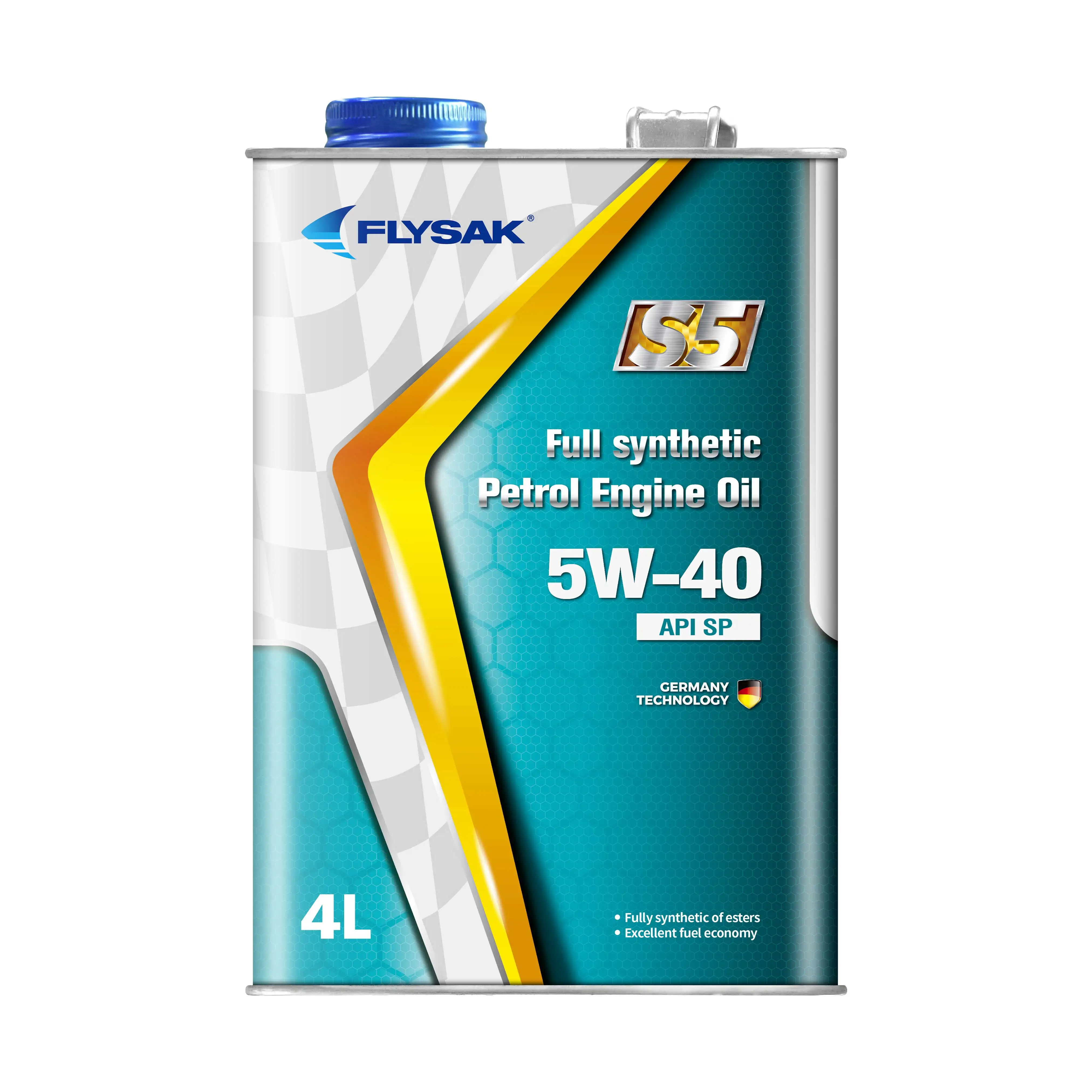 Wholesale Top Grade Automotive Lubricant Motor Oil 4 liter Fully Synthetic Gasoline Engine Oil SP 5W-40