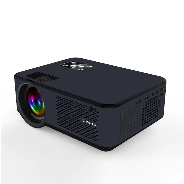 Smart WiFi Portable LCD Projector 1280x720 HD Led Mobile Phone Proyector Video Home Cinema Beamer with Screen Handle bag