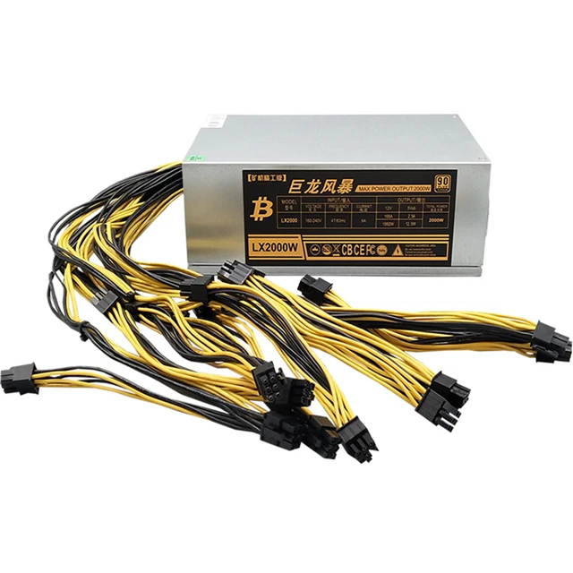 Блок питания 2000w машина многоканальный блок питания, и он имеет высокую эффективность