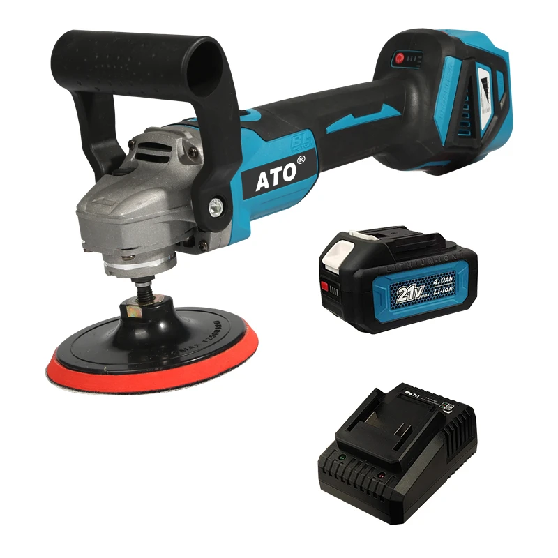 ATO A8421 DIY power tools DC Motor cordless drill 2000mah CE ruped ibrid 3in mini cordless polisher