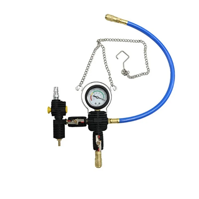 28Pcs Water Tank Leak Detector Water Tank Pumping Pressure Gauge Cooling System  Radiator Pressure Tester
