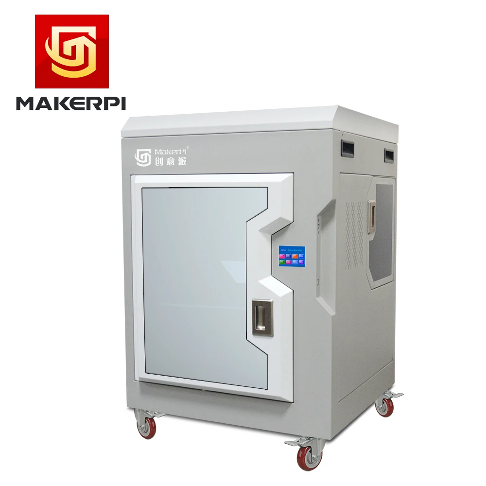 Makerpi большой 3d принтер металлическая печатная