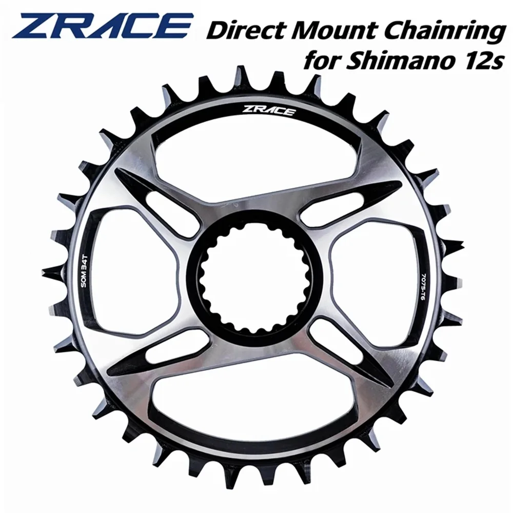 ZRACE 12s Chainrings 32T/34T/36T/38T 7075AL for SHIMANO Direct Mount Crank Cycling bicycle disc chainwheel ,FC-M9100 M8100 M7100