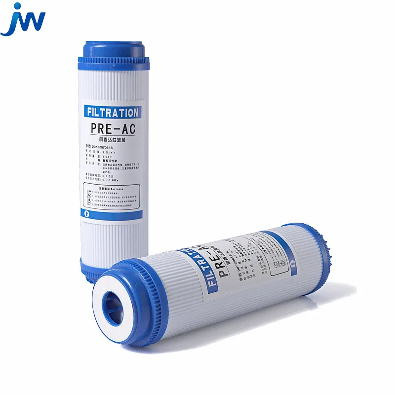 UDF granular activated carbon water filter cartridge for water purification