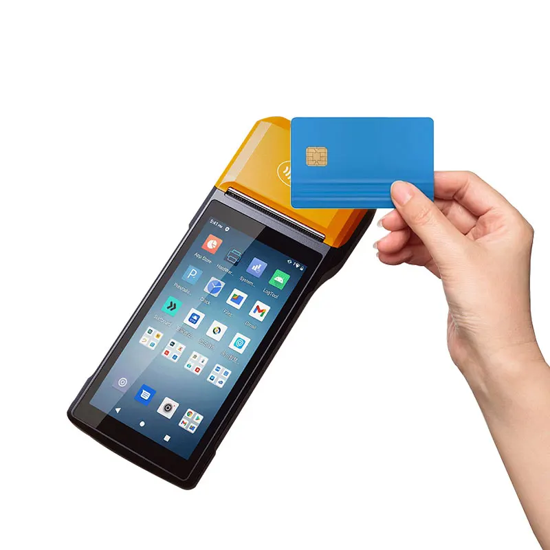 H10 Android 13 4g  Billing Machine Handheld Cash Register Pos Terminal Nfc Card Reader Point Of Sale Pos System