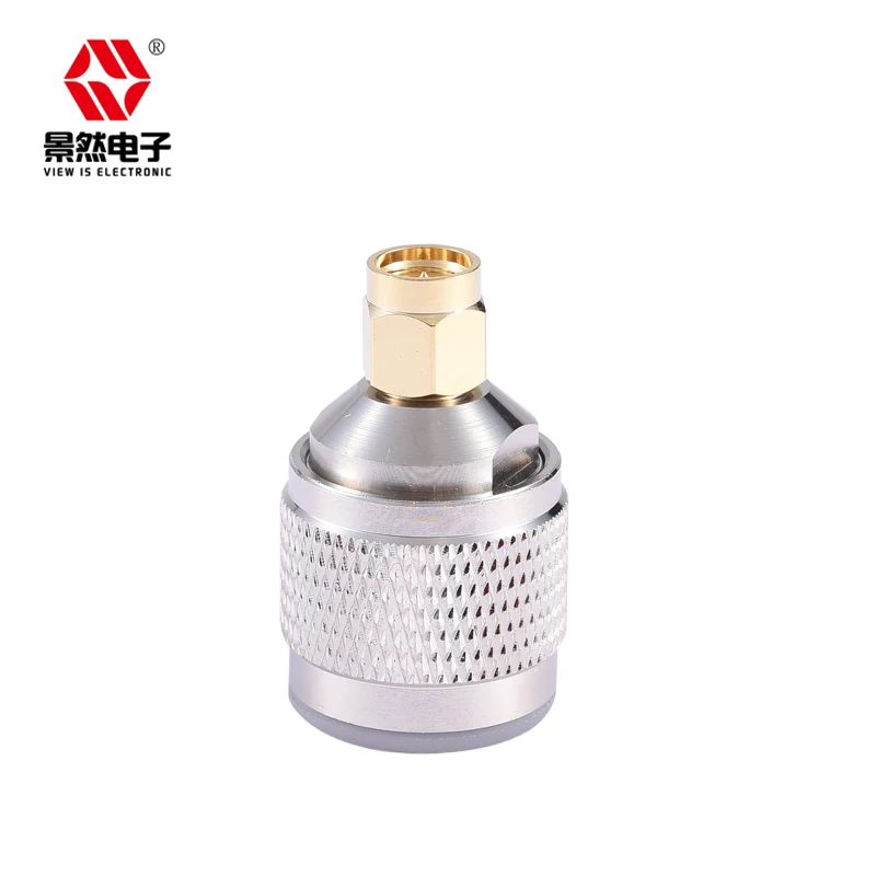 Поставка N мужской sma male РЧ коаксиальный адаптер прямые DC-6GHZ низкого коэффициента стоячей Промышленные испытания класса связи RF адаптера переменного тока