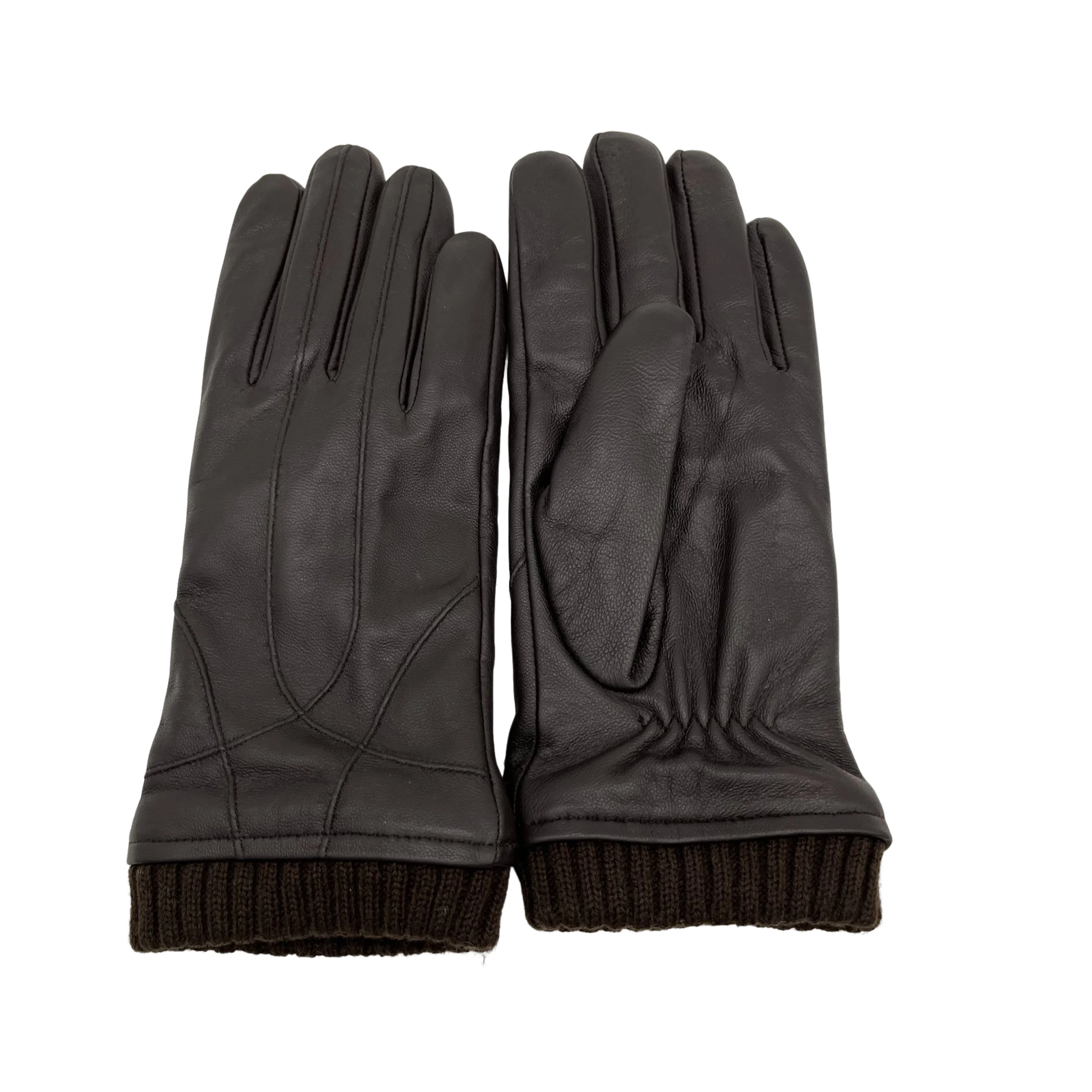 Оптовая продажа на заказ Зимние Модные мотоциклетные перчатки для сенсорного экрана мужские кожаные