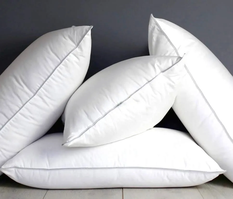 Wholesale Soft and Supportive Cotton Three Layer Duck Down Feather Pillow For Sleeping