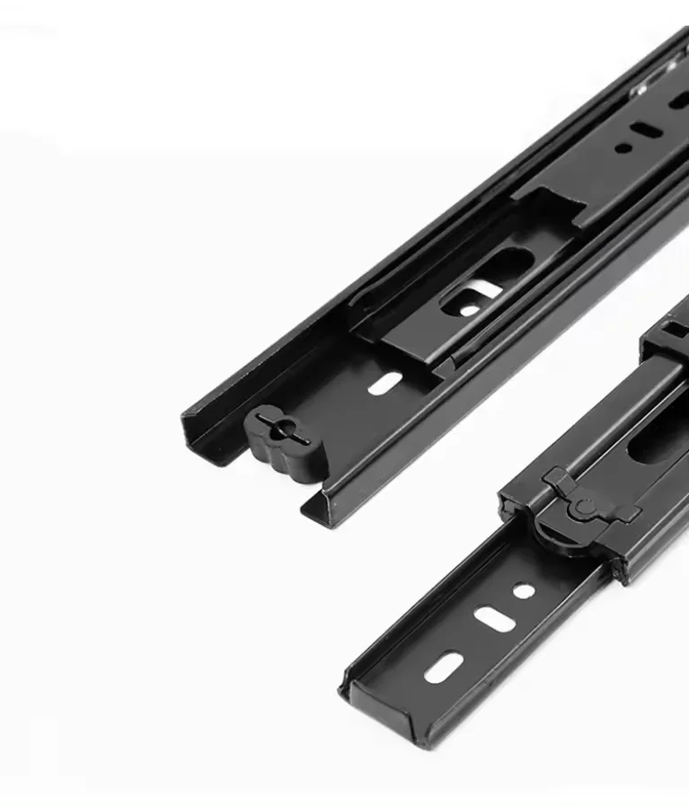 Drawer sliders 450mm kitchen Drawer slide 3-Fold Full Extension Furniture Ball Bearing Drawer Slider Rail