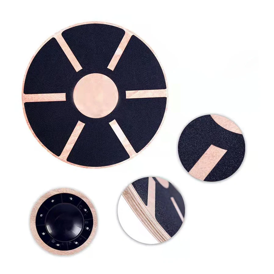 Small MOQ multifunctional Round Balance Board wobble board