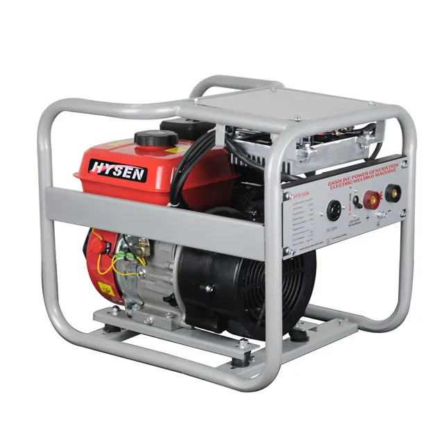Factory wholesale 0.8KW 1kw 7HP Power gasoline Welding Recoil Start Inverter Generator Welder machine