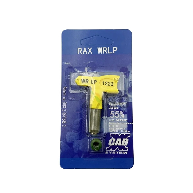 1221 1223 1225 1227 1229 1231 1233 1235 1237 1239 WRLP Fine Finish Airless Sprayer Low pressure Tips Airless Nozzles