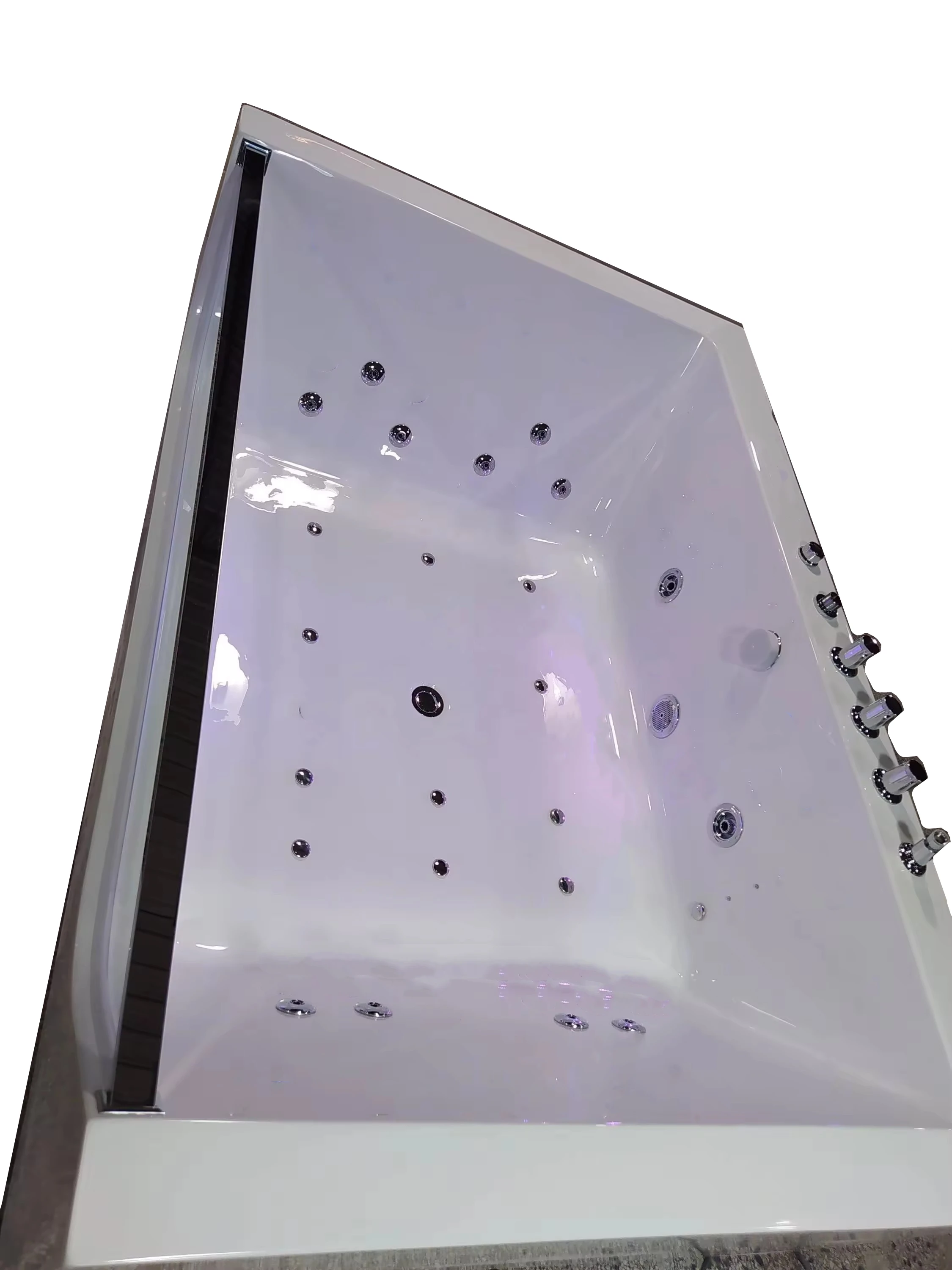 Freestanding Acrylic Whirlpool Massage Bathtub Double Person Used Cheap Massage Bath Tub