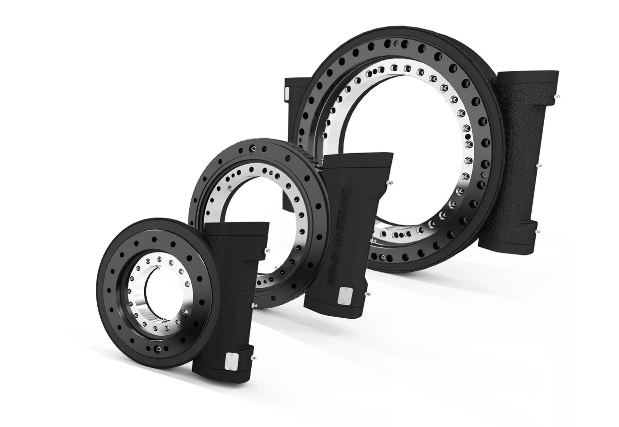 HEAVY DUTY slew drive radial or axial loads  Single Double worm Hydraulic motors