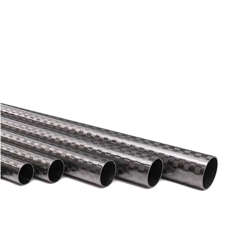 Carbon Fiber Tube Pole Long Handle Price Per Meter Speargun Barrel Round Telescoping Mast Pultruded Sheet Chinese Carbon Fiber