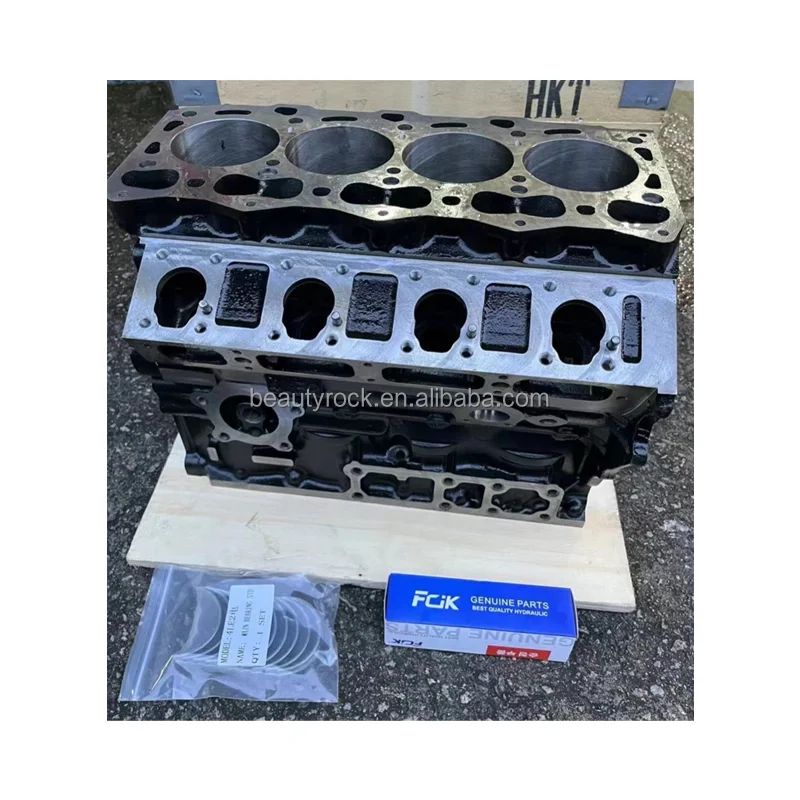 Excavator Parts 4LE1 4LE2 Diesel Engine Cylinder Block SY75 Cylinder Block