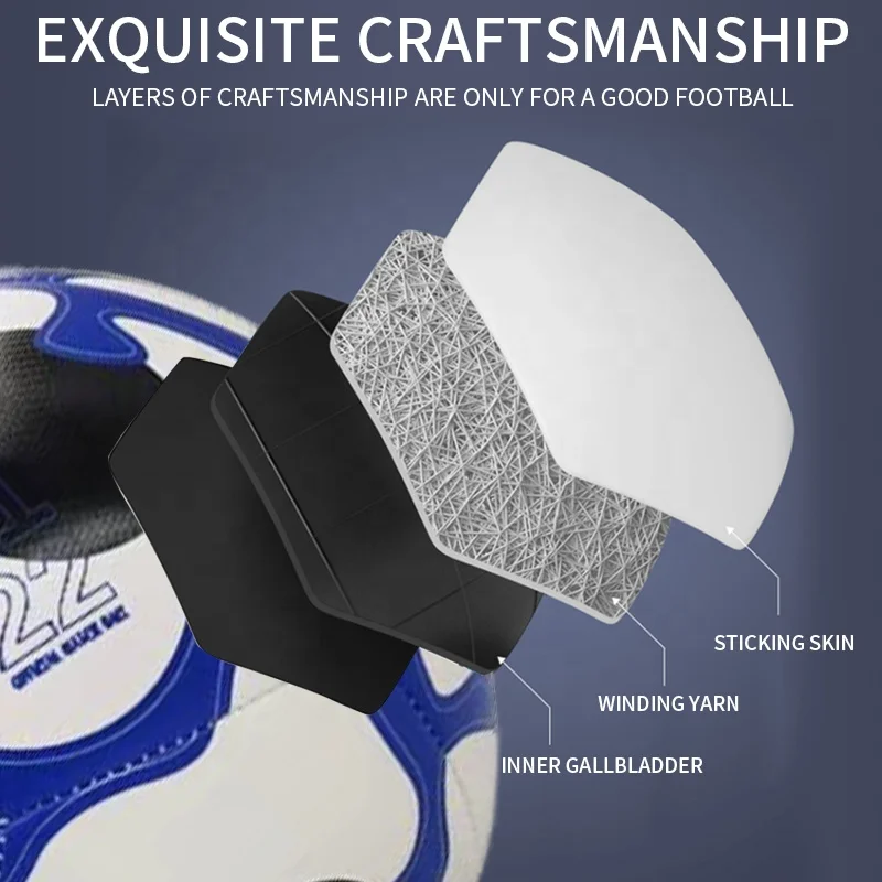 Size 5 Size 4 Soccer Ball High Quality Seamless Goal Team Match Balls Football Training League Football Ball