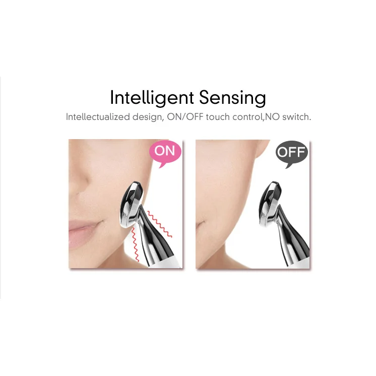 Trending Product 2022 Handheld Facial Ionic Vibration Skin Care Device Anti Aging Skincare Cream Booster Face Massager