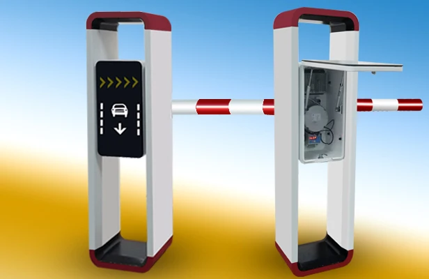 Maintex  Wholesale Hollow-Carved Design Rfid Car Parking System Road Boom Barrier Gate