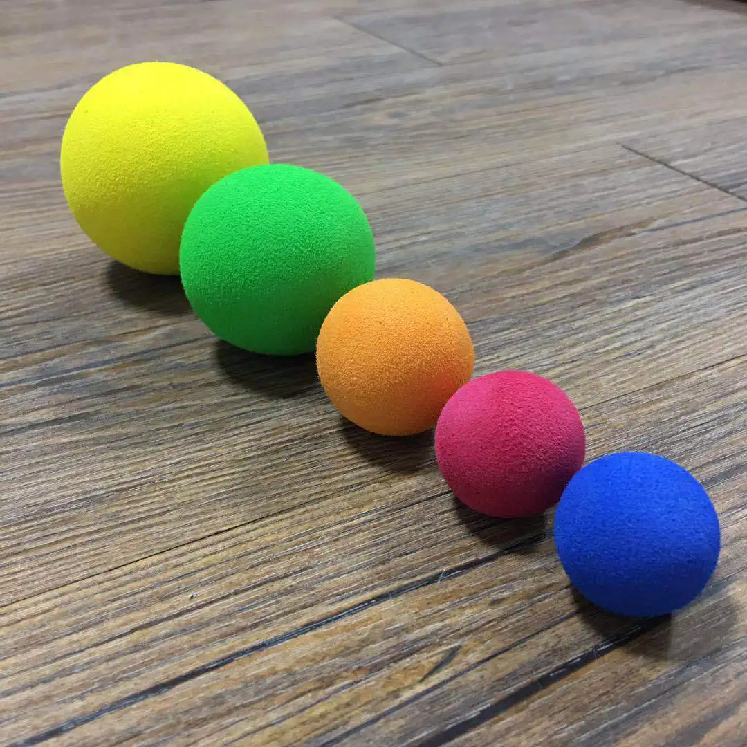 Factory custom EVA foam ball soft sponge foam ball