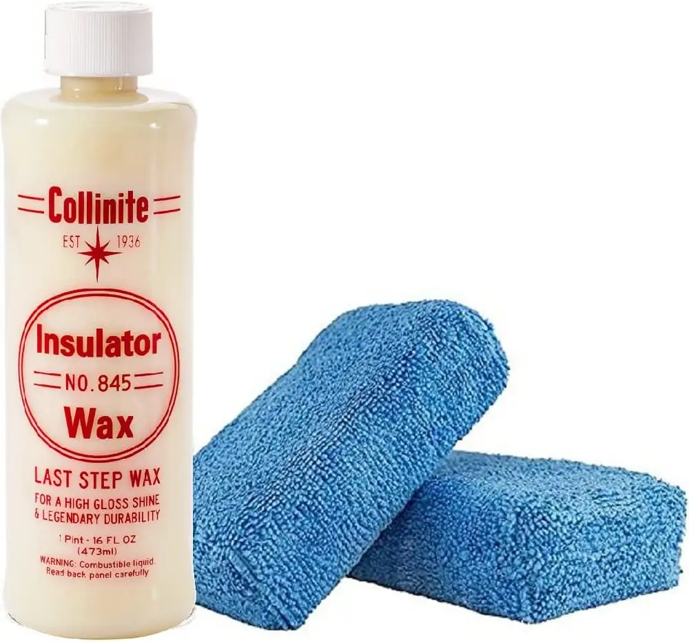 Factory directly sales  Insulator Wax, 16 Fl Oz - 1 Pack & Microfiber Sponge Applicators Combo