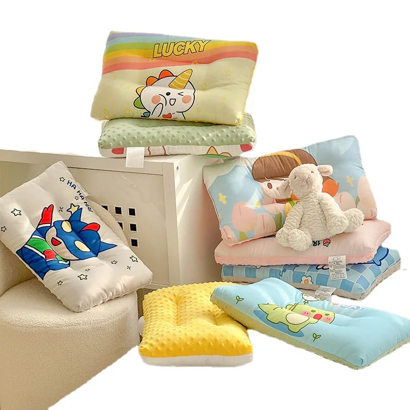 100% cotton baby pillow Cartoon printing Pillow for newborns