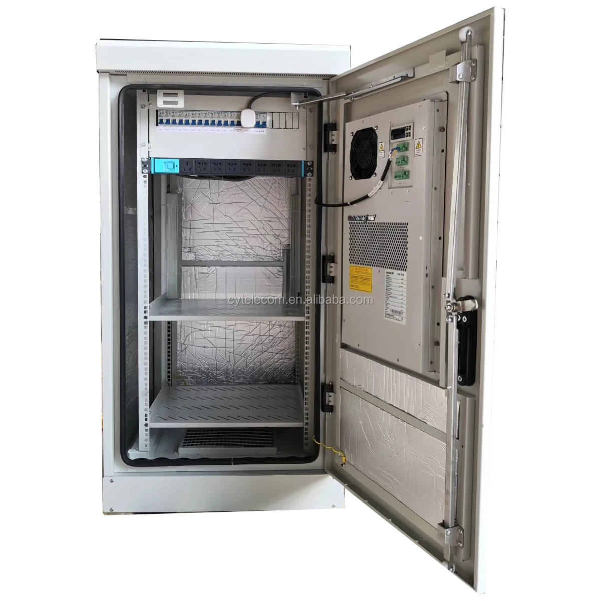 OLT telecom equipment electrical outdoor cabinet enclosure for battery UPS power distribution supply rectifier