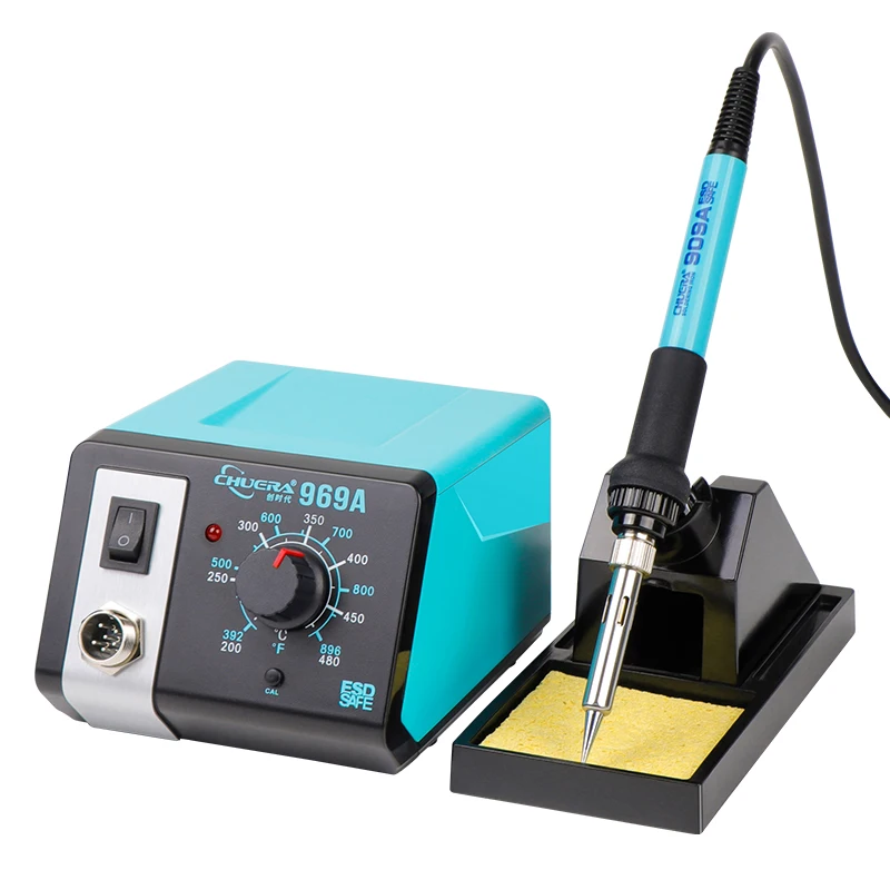 2022 New Design High quality Lead-free CSD-969A 75W Adjustable Temperature SMD soldering stations