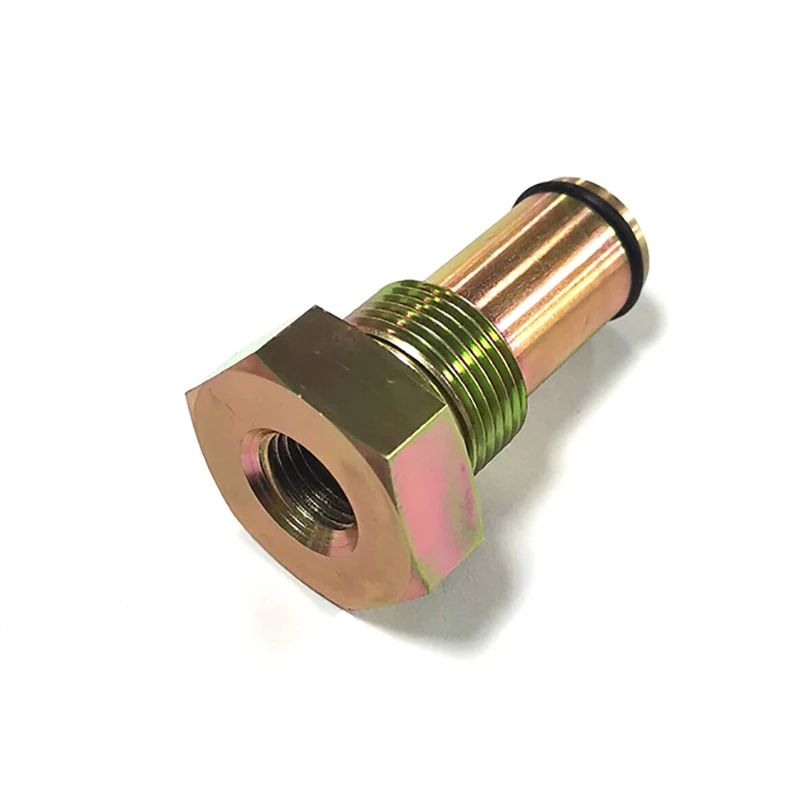 cnc turning auto part 6.0L diesel engine high pressure pump IPR valve air test assembly tool  steel diesel oil pump adapter