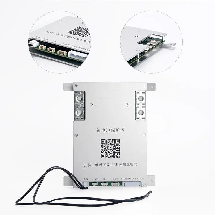 24V 12V Smart BMS with RS485 LCD display Canbus Lifepo4 solar battery pack  hot bms