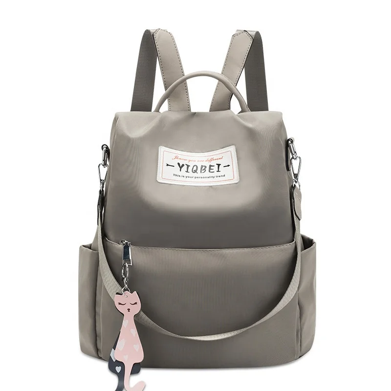 2021 high quality school bag shoulder bag fashion zipper ladies vintage purse backpack for women