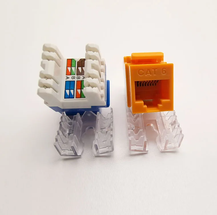 Индивидуальный модульный разъем RJ45 8P8C keyston jack cat6