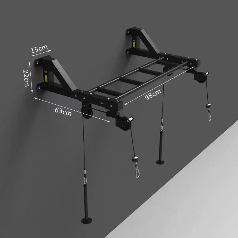 League-Sport Multifunction strength training pulley block single parallel bars wall mounted Pull up bar Home gym equipment
