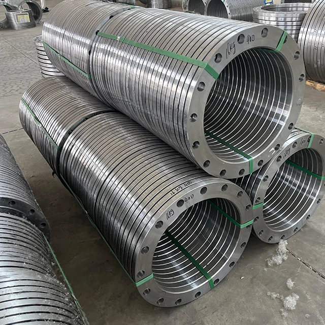 Large Diameter Welding Forging Flange High Pressure Neck Butt Welding Flange Carbon Steel Plate Flat Welding Flange