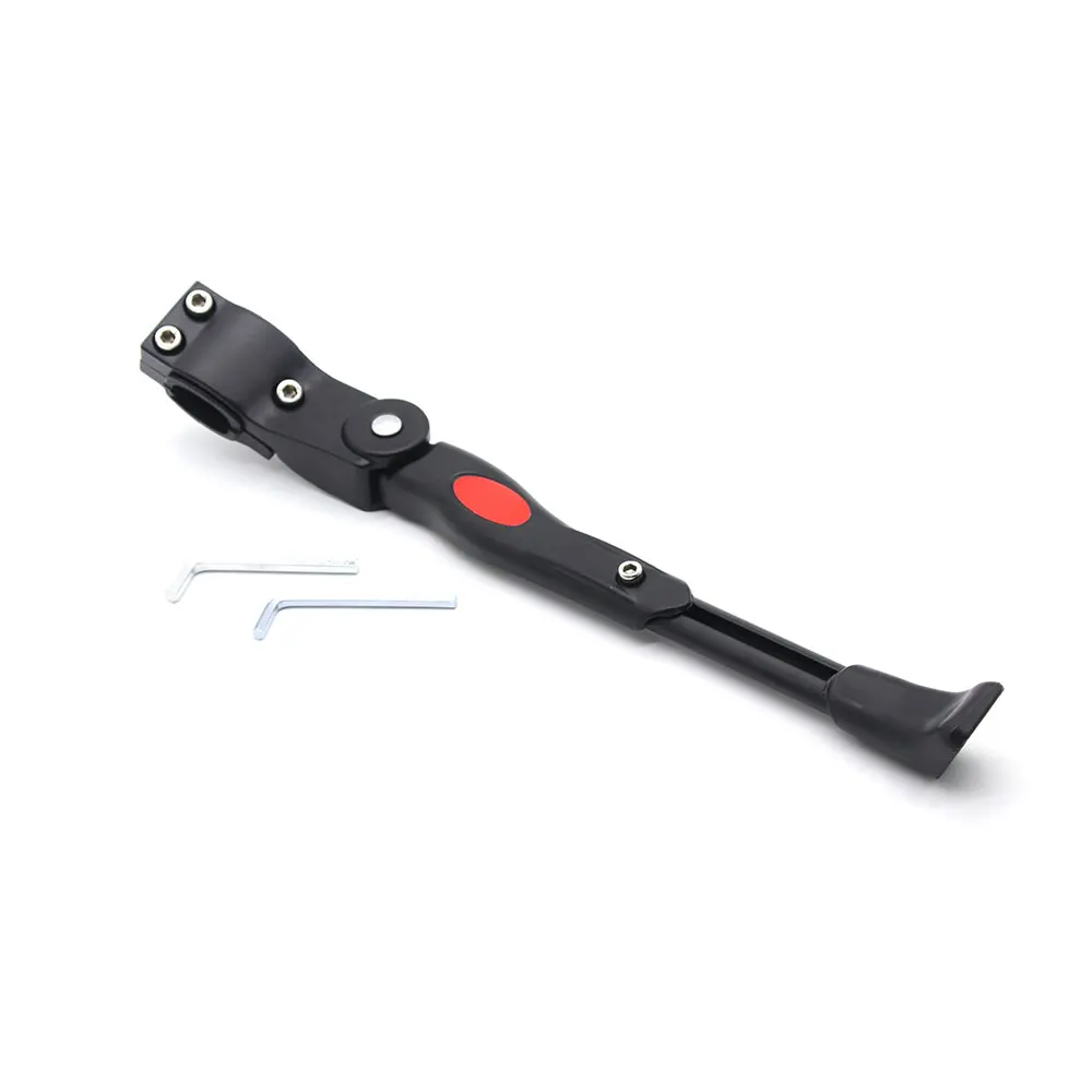 22-27 Adjustable Bike Side Leg Stand Aluminum Alloy MTB Bicycle Stand Parts