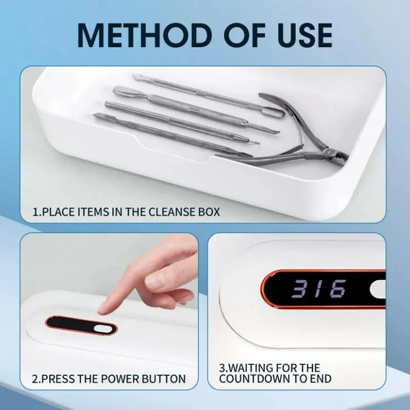 Nail Tool Sterilizer For Sterilization Machine Metal Nail Art Tools Supplies Sterilizers High Temperature For Manicure Salon