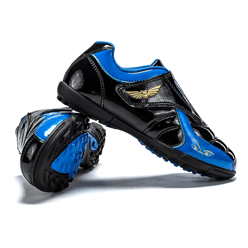
Kids soccer shoes new rubber sole boys soccer cleats children comfortable indoor football shoes 