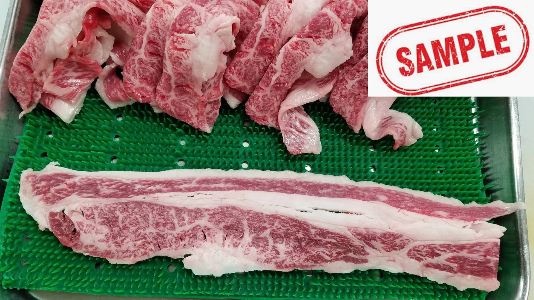  Популярная японская короткая тарелка для мяса из натуральной говядины