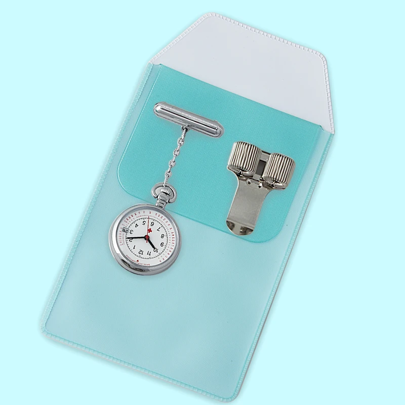 
2021 OEM Japanese Movement Quartz Nurse Watch With Pencil Case and Pen Holder Wholesale Customizable Logo 2021 
