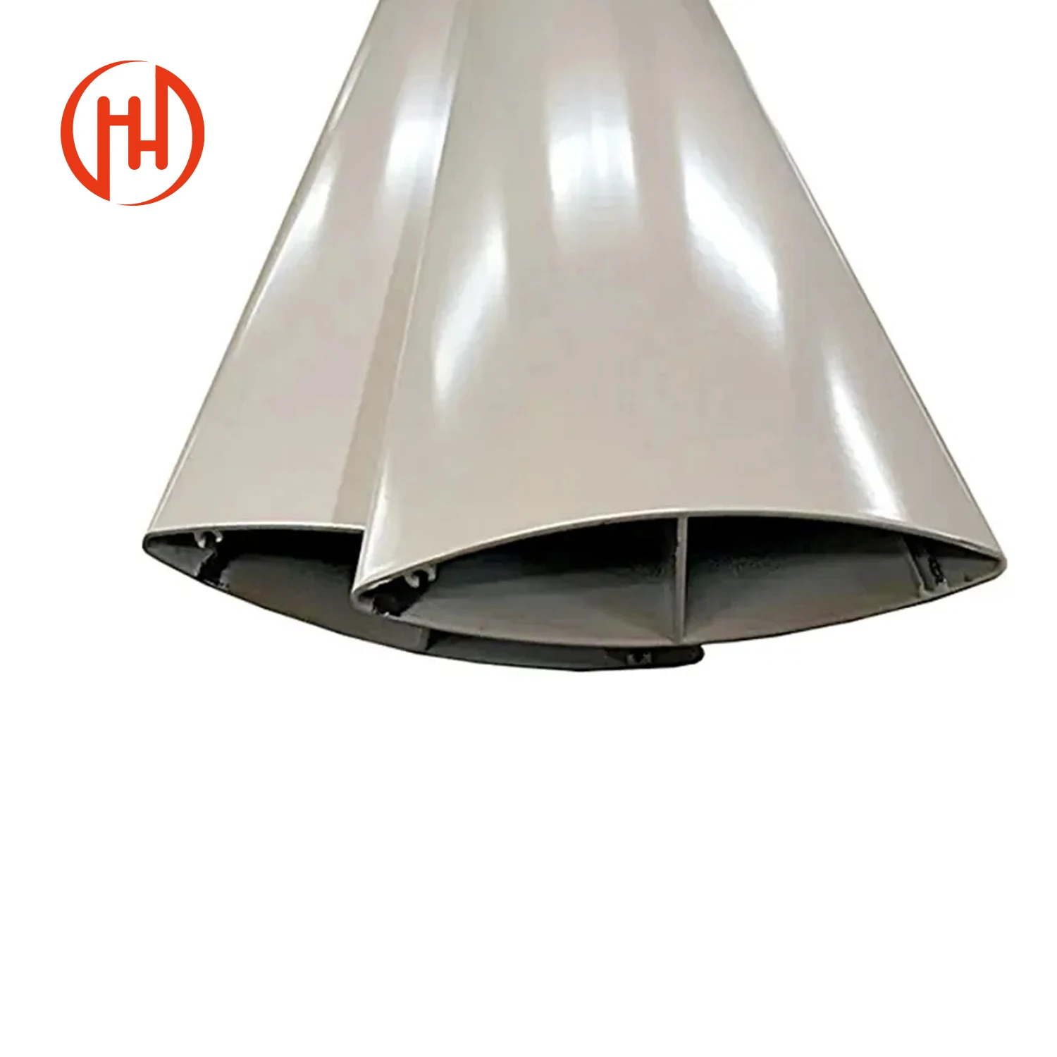 Architectural Sunshade Aluminum Louvers Aluminium Extruded Profiles Aerofoil Louvres