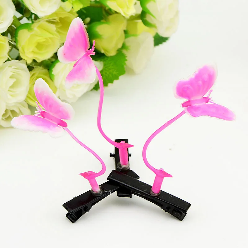 Selling Cute Cheapest Travel Creative Cute Soybean Grass Flower Plant hair clip For Women