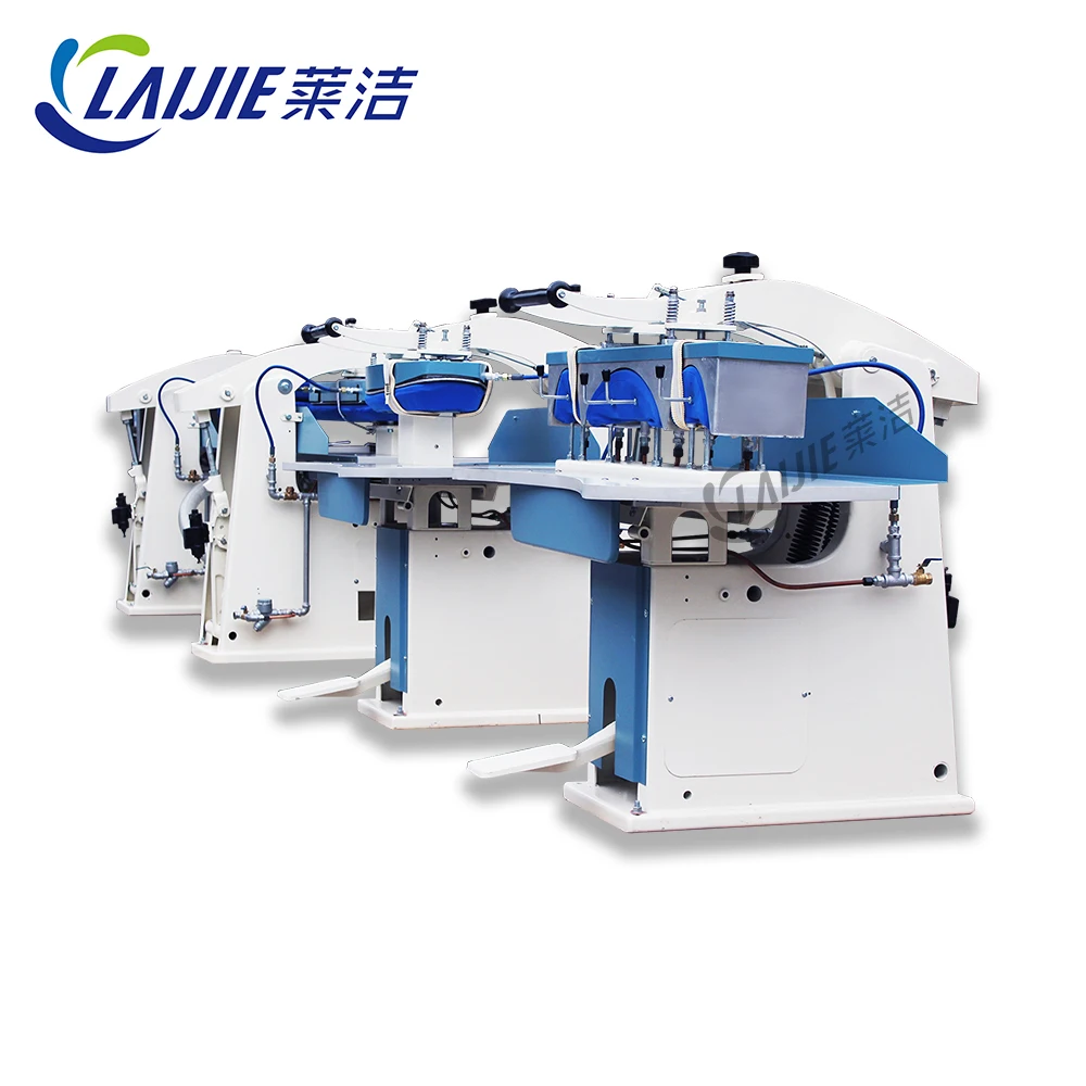 Full & semi Commerical automatic laundry press ironing machine for dry cleaning machine