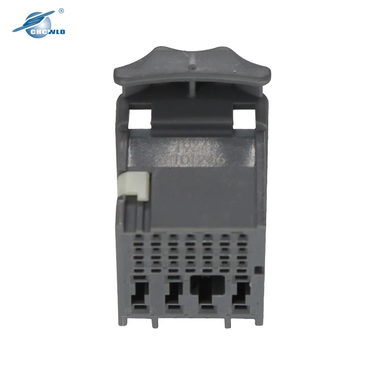 1600140003 molex 28 pin female light gray housing automotive wire to wire plug connector
