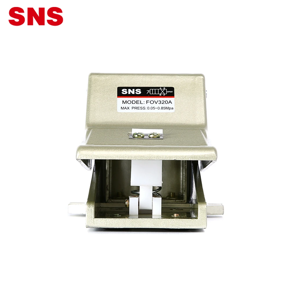 SNS FOV Series China manufacturer pneumatic foot motorized 2 inch ball brake valve