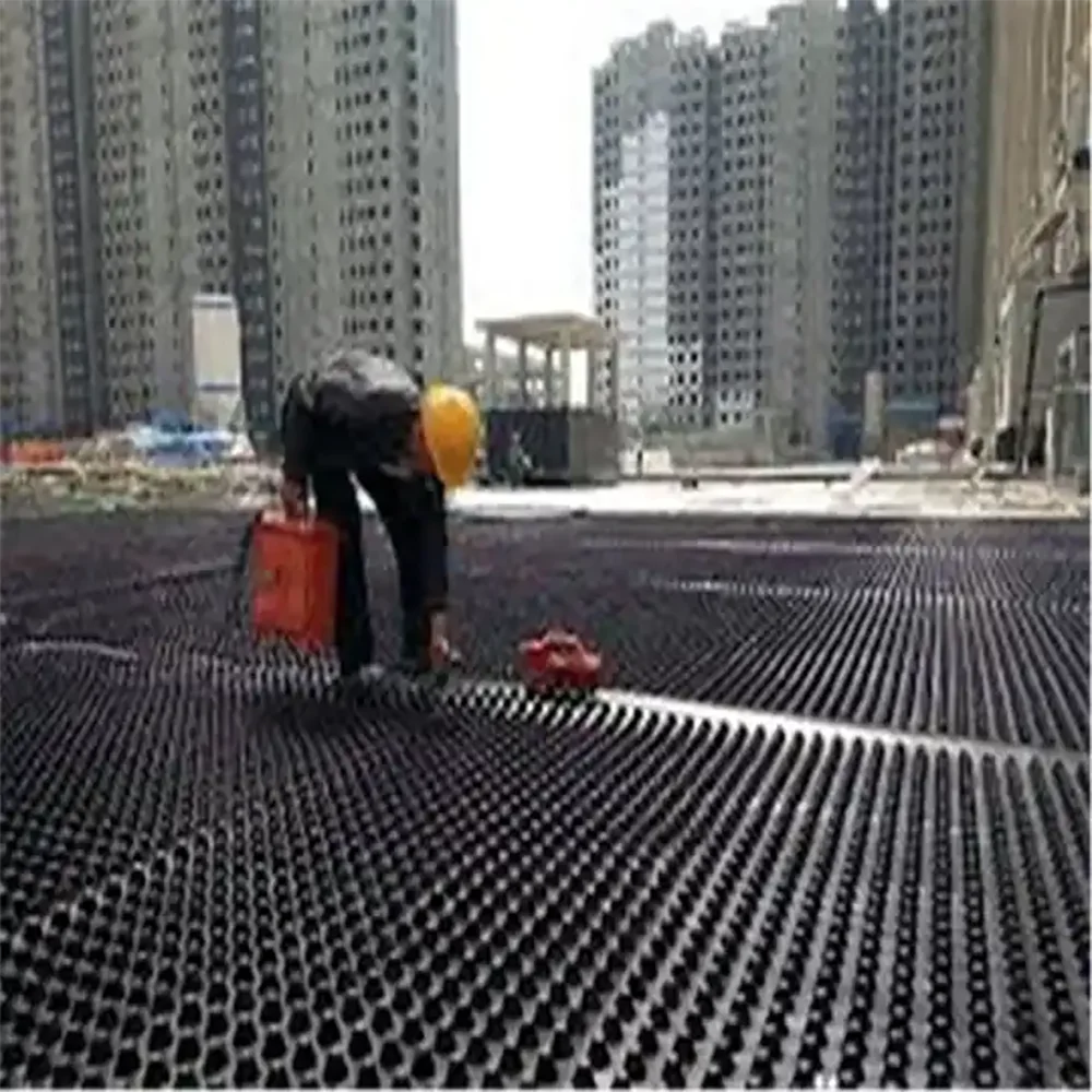 Лидер продаж водостойкий пластиковый лист дренажная доска из полиэтилена дренажный коврик HDPE ячейка