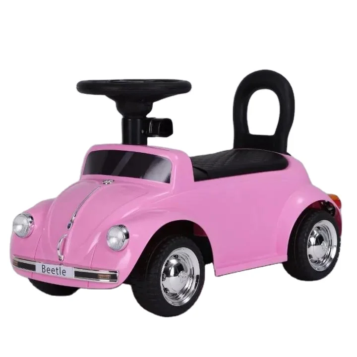 Licensed Beetle children toy baby ride on car push bar walker electric car for girls