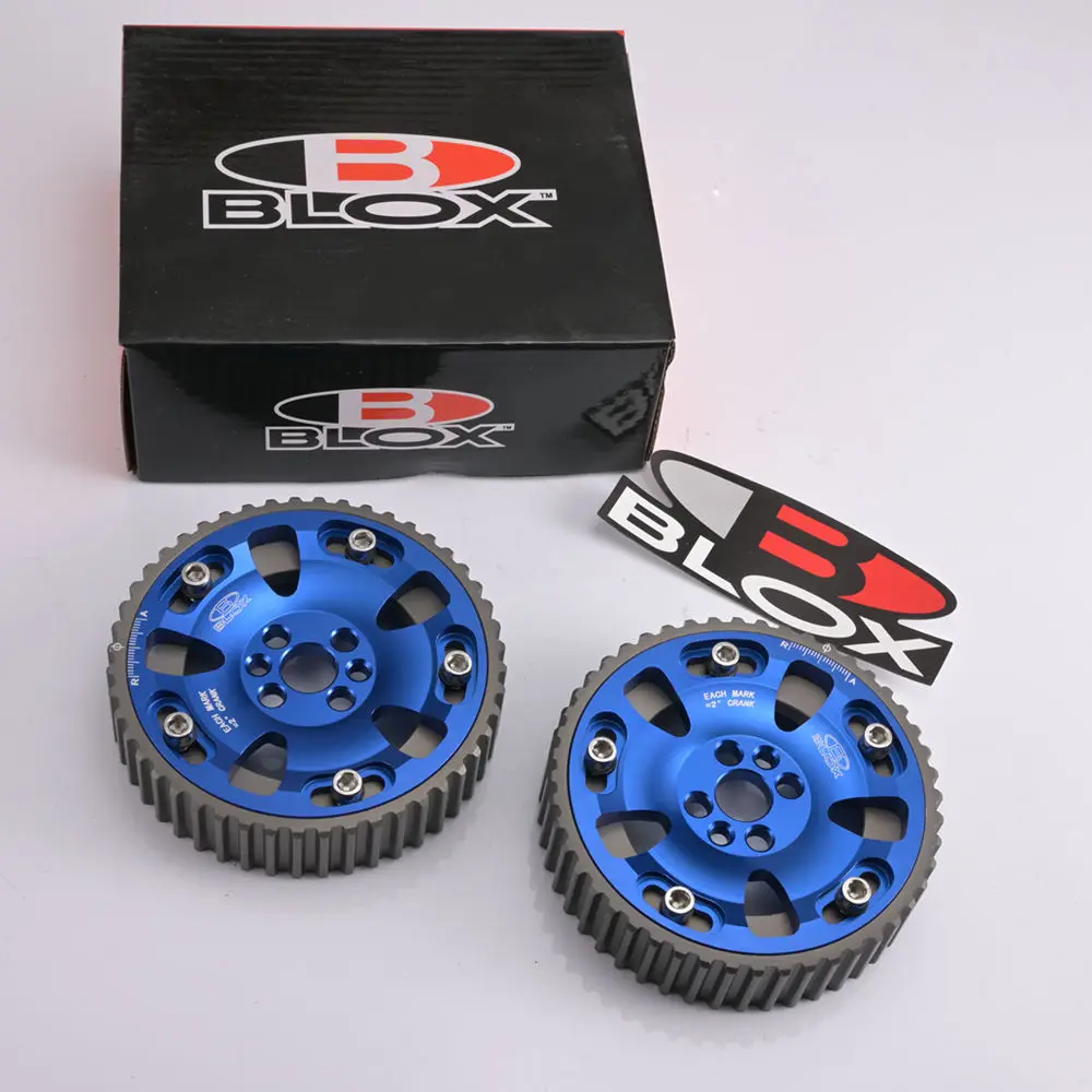 AUTOFAB - adjustable Timing Cam gears RB20DET RB25DET RB26DET Blox blue For Nissan Skyline AF-CGRB25BL
