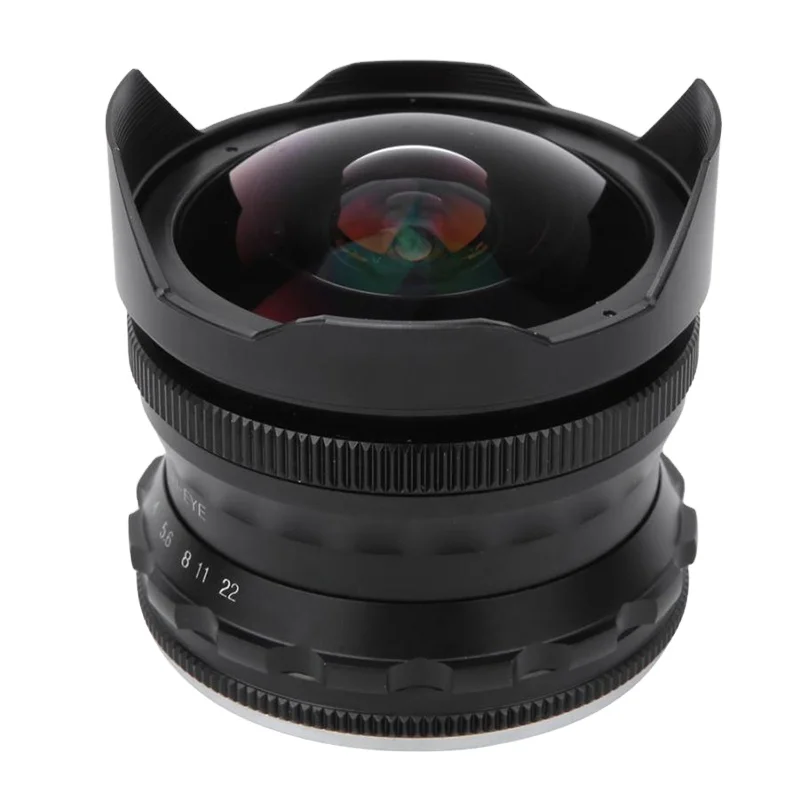  Объектив камеры APSC 7 5 мм F2.8 FX M43 EOSM для SONY NIKON Olympus