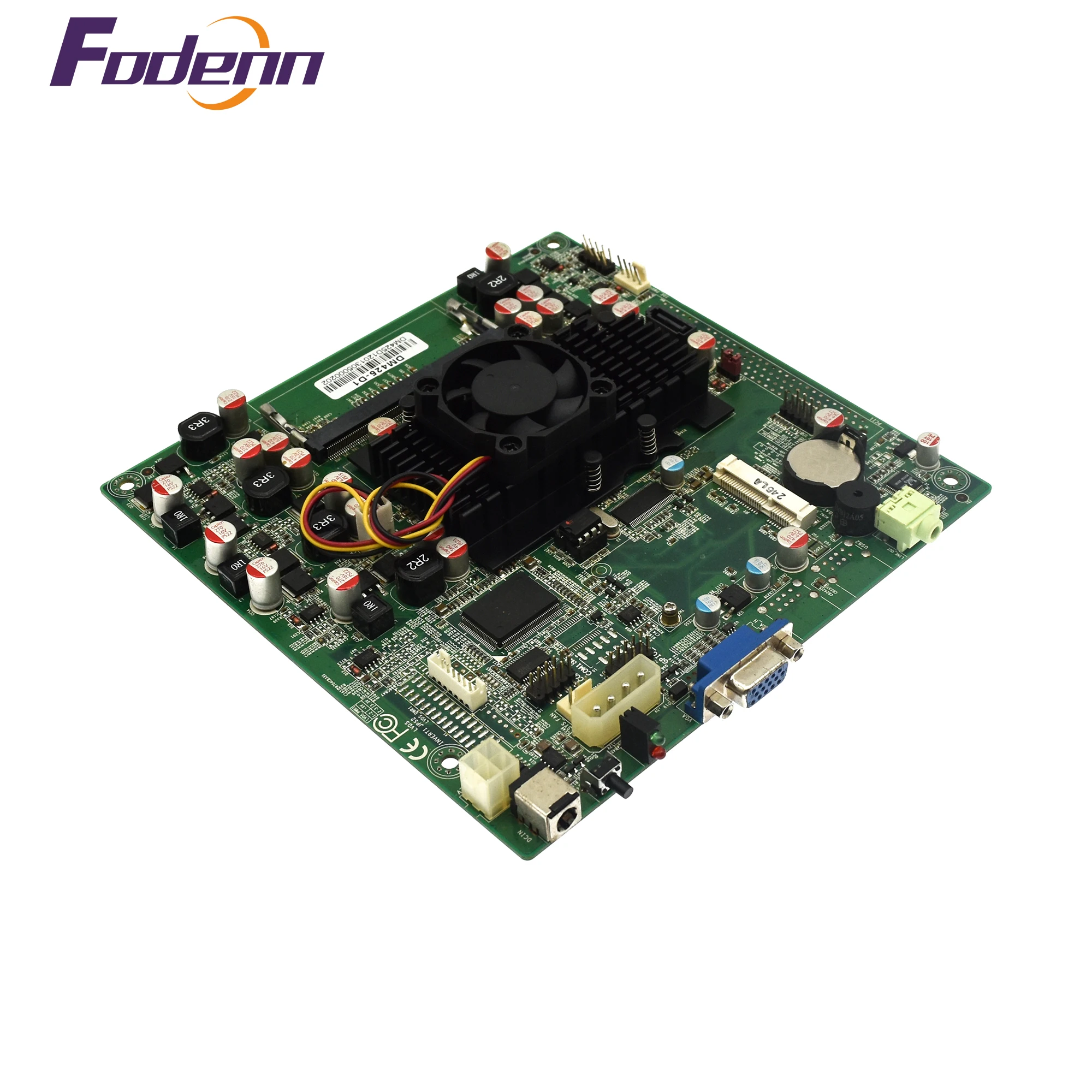 Встроенная двухъядерная Промышленная материнская плата Mini ITX 1 * DDR3 до 4 Гб 6 COM-порт